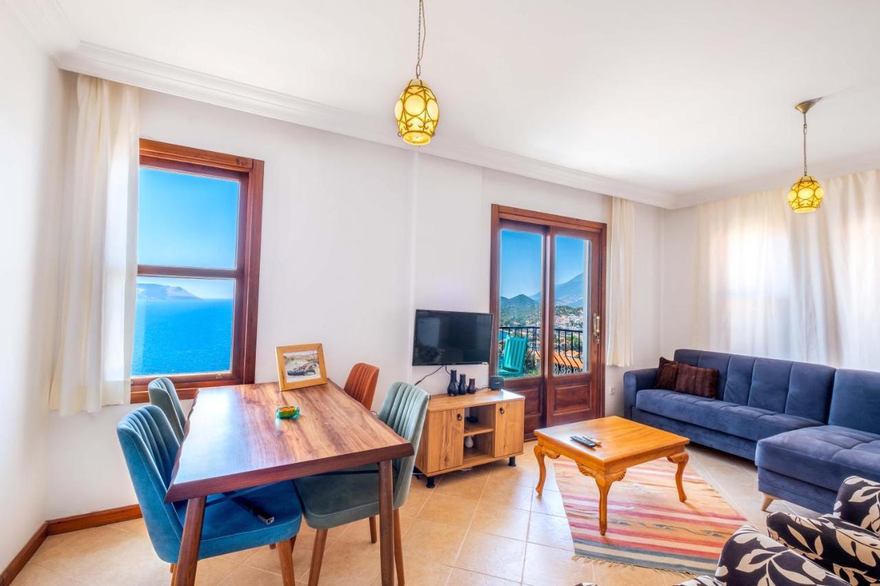 Апартаменты Kybele Sea View Каш Экстерьер фото