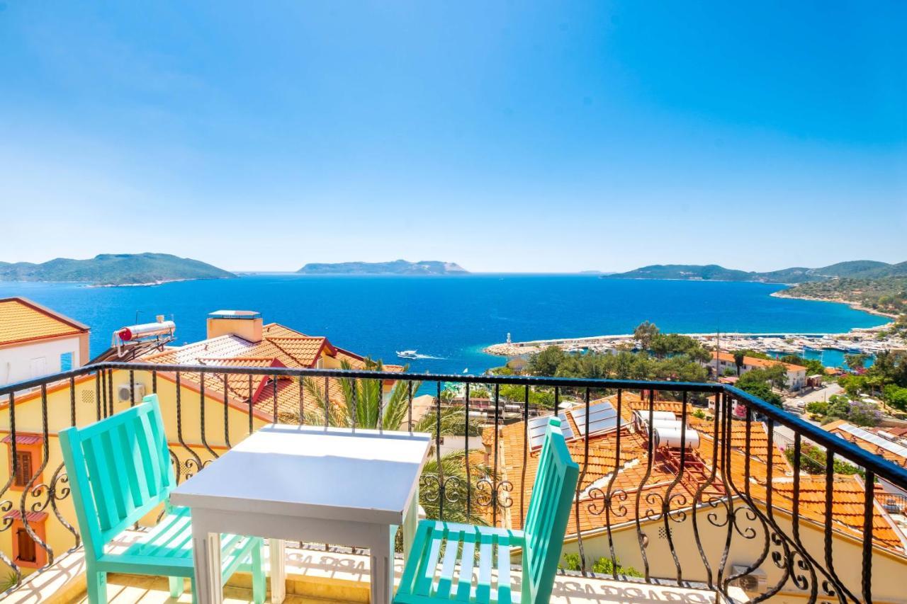 Апартаменты Kybele Sea View Каш Экстерьер фото